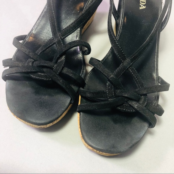 Authentic Prada Wedge Sandals - Picture 7 of 10